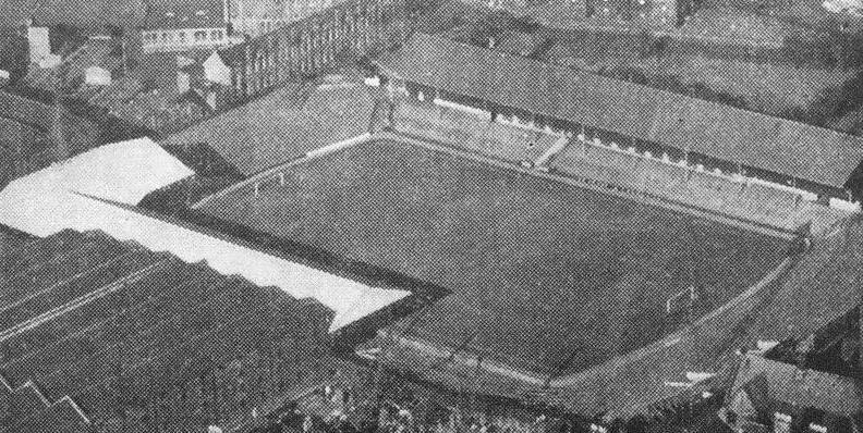 Tynecastle Park before reconstruction
